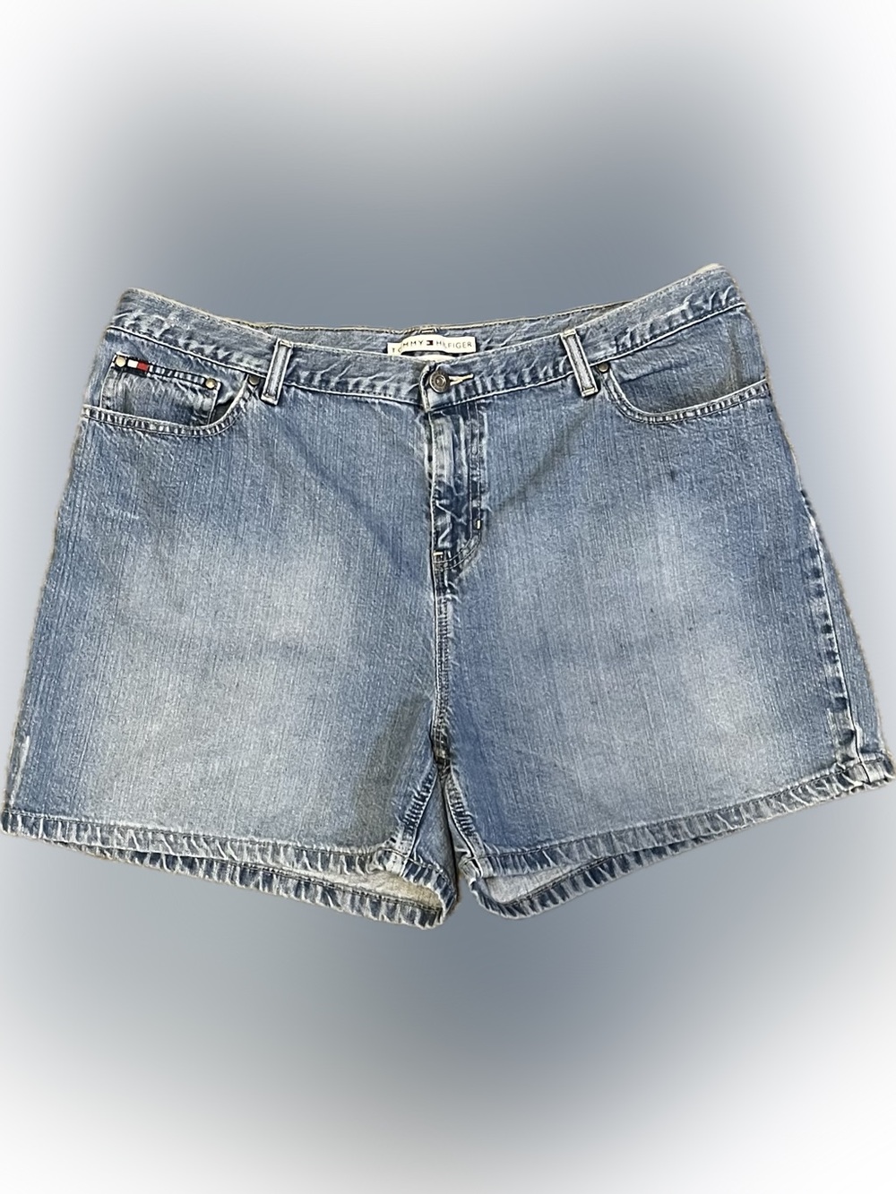 Tommy Hilfiger Light Blue Denim Shorts